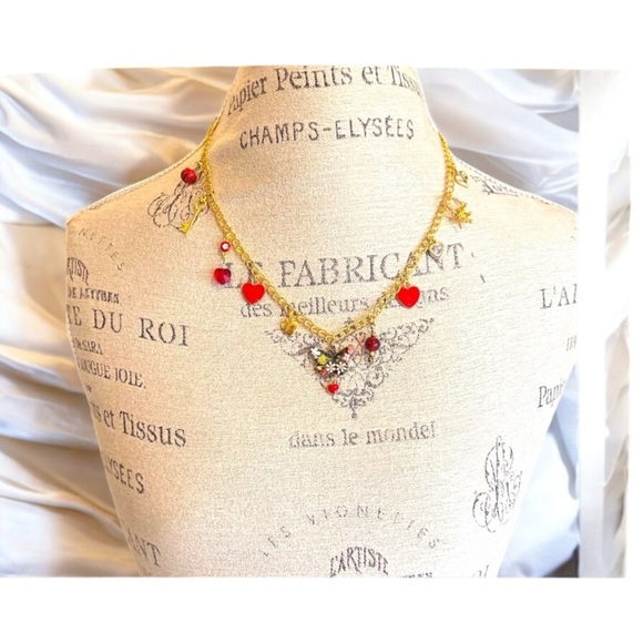 Charm necklace. Unique and one of a kind. Layering. 22” inches Perfect gift - Picture 15 of 15